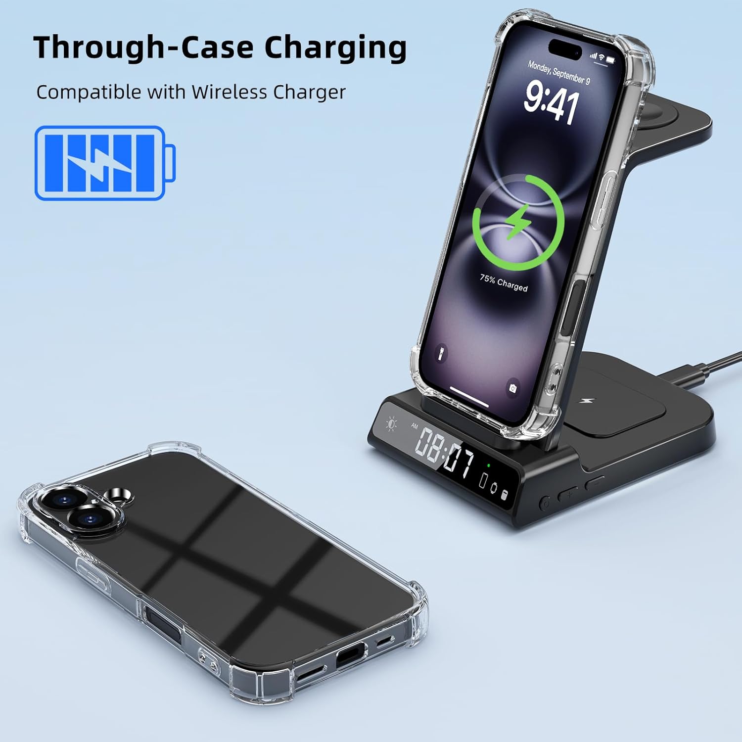 Coque en TPU souple pour iPhone 16 Coque en TPU souple pour iPhone 16